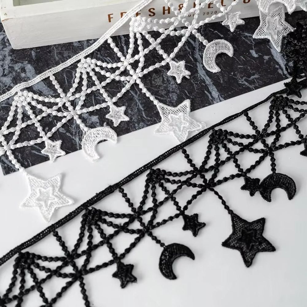 Lace Ribbon Trim - Lace Accessories Black And White Lace