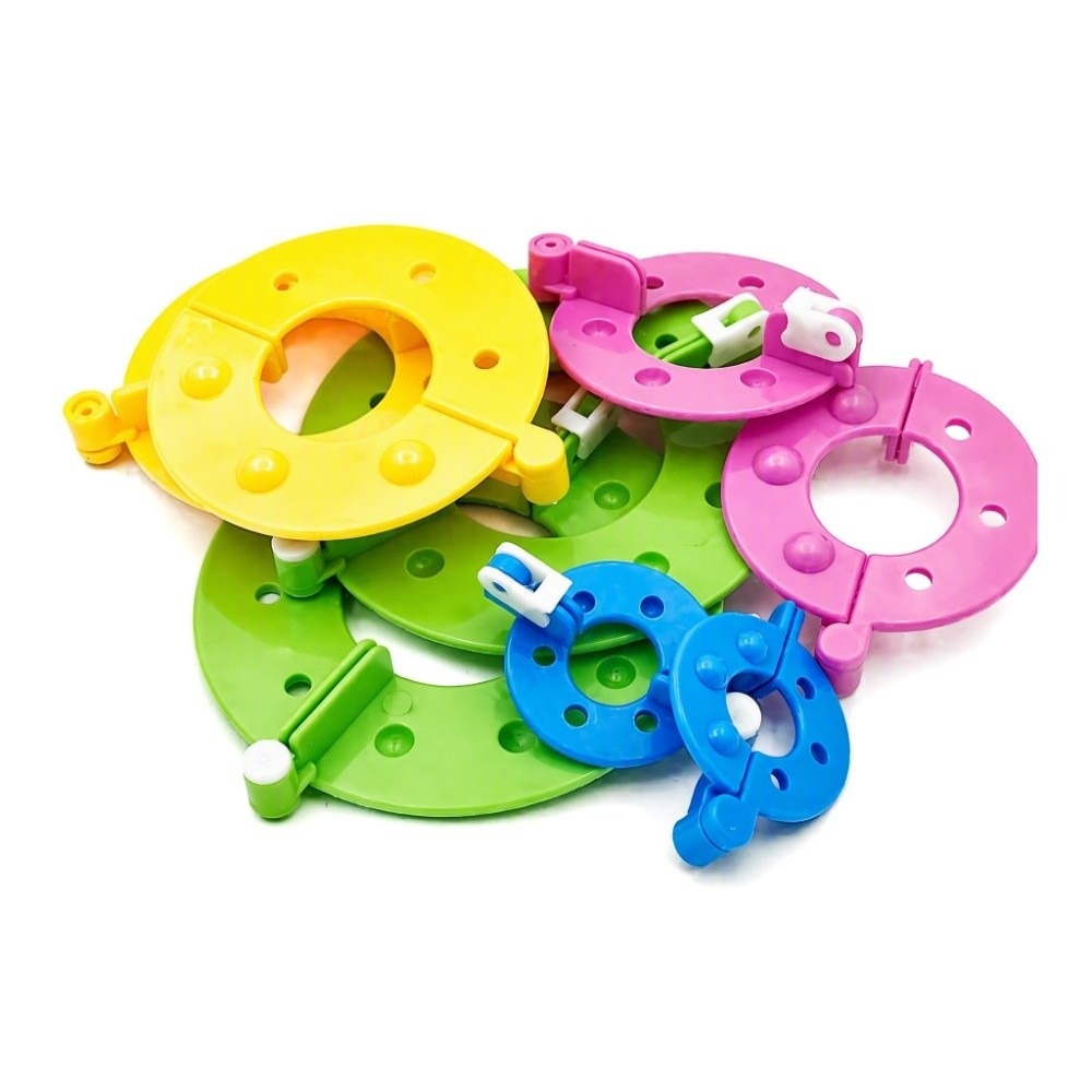 Pom Pom Maker Tool - 4 Sizes Pompom Maker Kits Colorful
