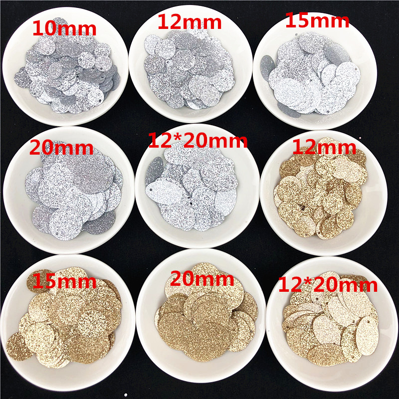 10g/Pack Size 10-20mm Flat Rou - огляд і ціна Embellishment Crafts
