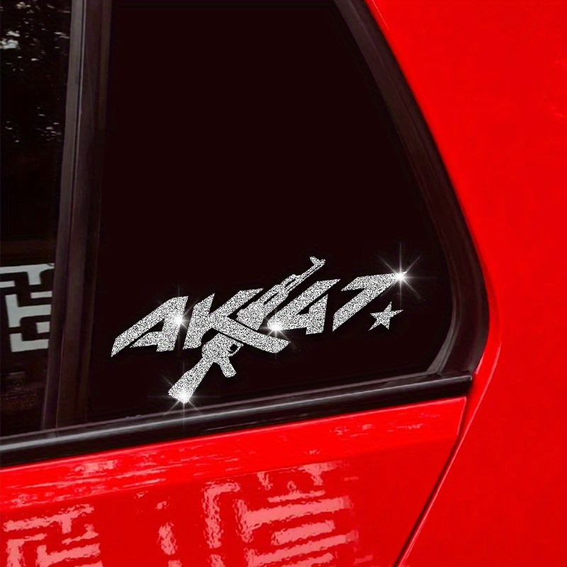 Imitation Diamond Glitter AK47 - огляд і ціна Glitter Vinyl Roll