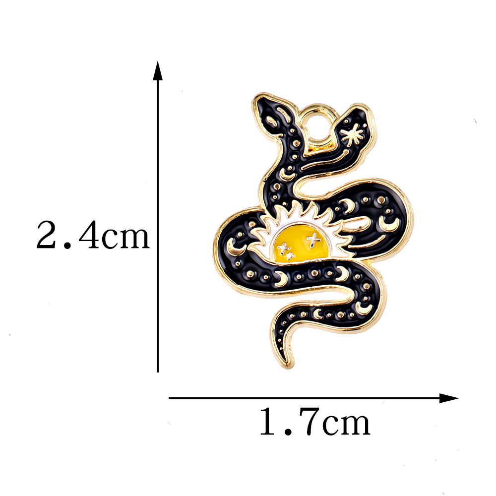 10Pcs Enamel Flower Crow Sun M - огляд і ціна Embellishment Crafts
