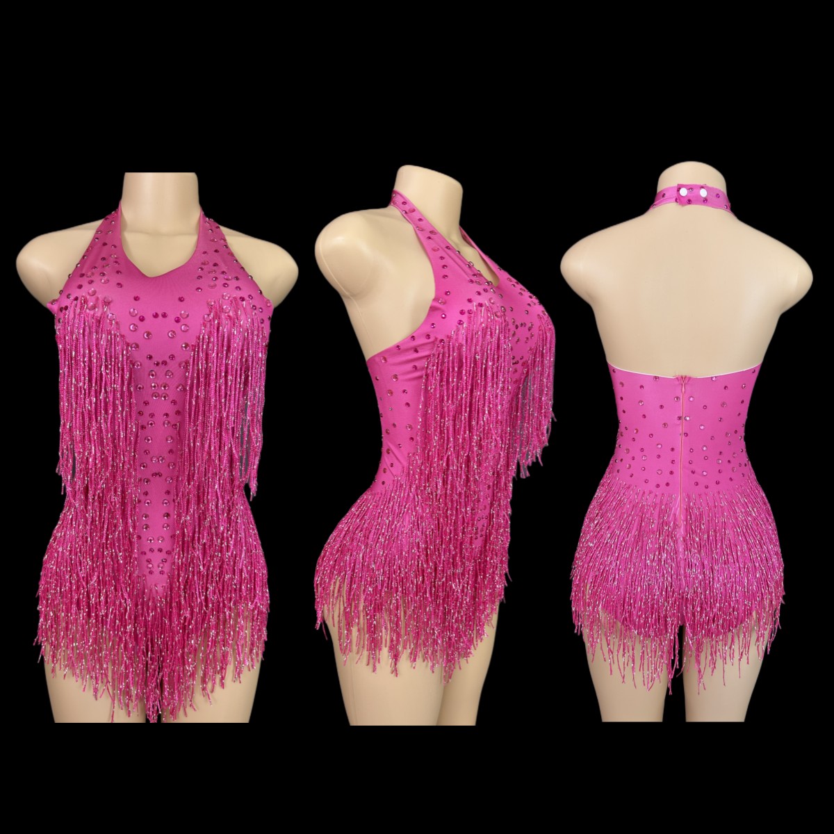 Sparkly Rhinestones Fringe Bod - огляд і ціна Rhinestone Banding Trim