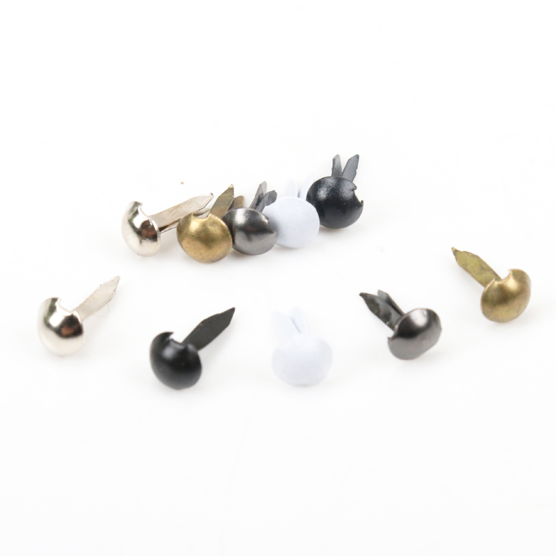 100pcs Mixed Round Metal Brad  - огляд і ціна Embellishments For Scrapbooking