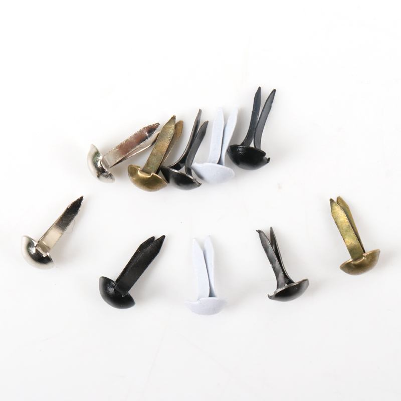 100pcs Mixed Round Metal Brad  - огляд і ціна Embellishments For Scrapbooking