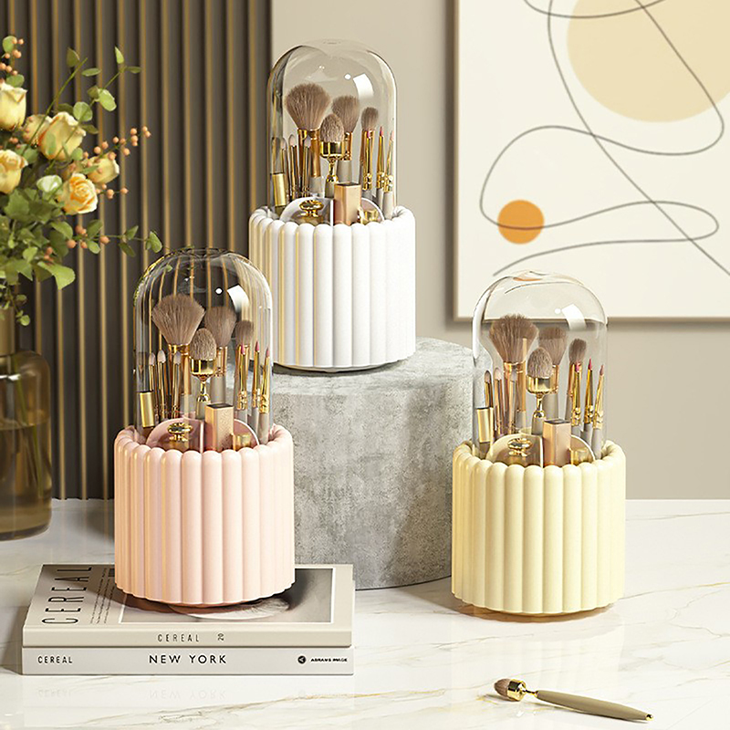 360° Rotating Makeup Brushes H - огляд і ціна Craft Embellishment Storage
