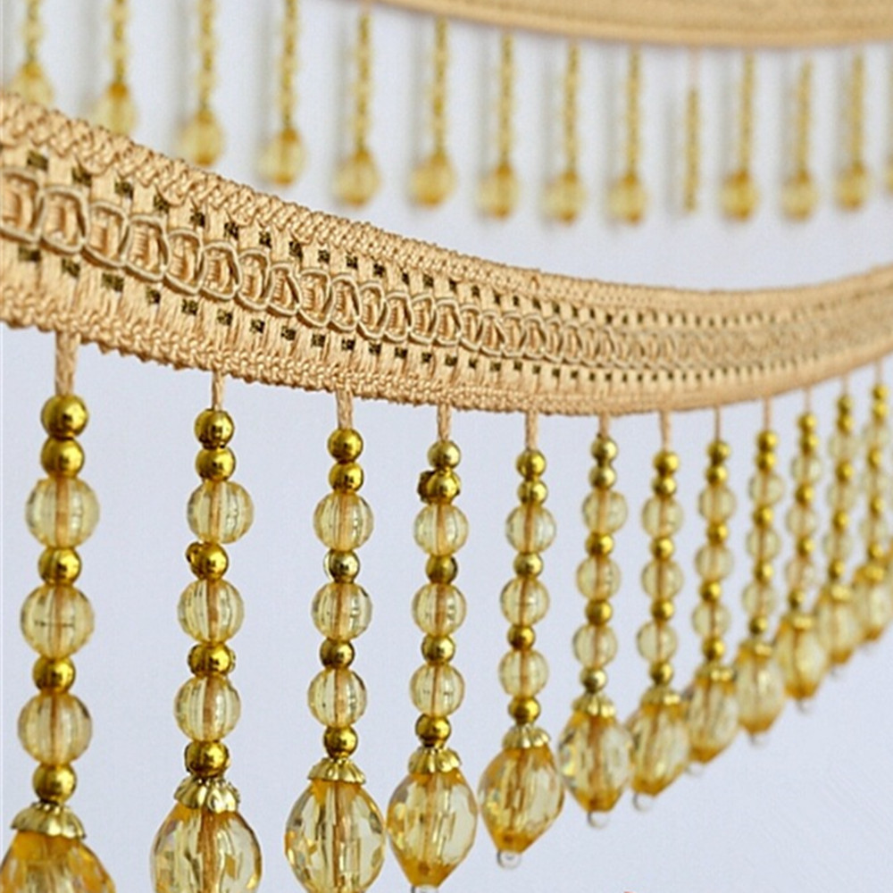 6yards Briaded Hanging Beads T - огляд і ціна Fringe Ribbon Sewing