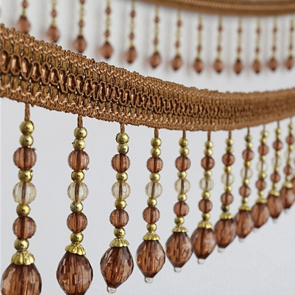 6yards Briaded Hanging Beads T - огляд і ціна Fringe Ribbon Sewing