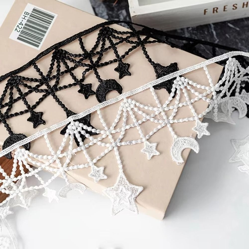 Lace Accessories Black And Whi - огляд і ціна Lace Ribbon Trim