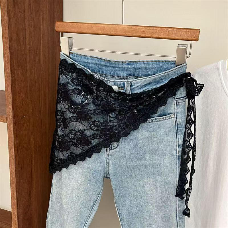 Triangle Lace Short Skirt Half - огляд і ціна Lace Ribbon Trim