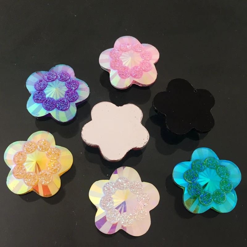 20pcs 20mm ab mixed color flow - огляд і ціна Embellishment Glue Craft