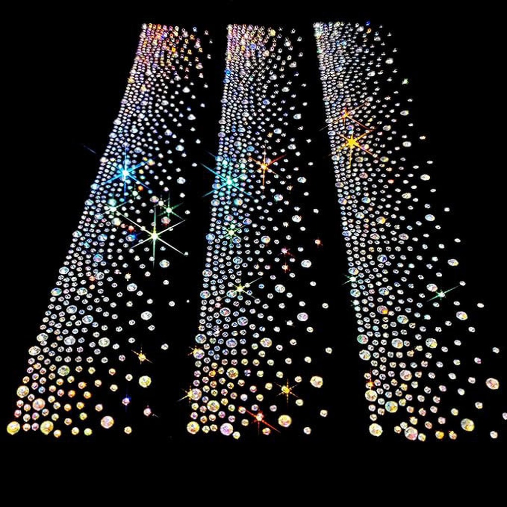 Iron-On Rhinestone Decal Moder - огляд і ціна Hotfix Rhinestone Sheet