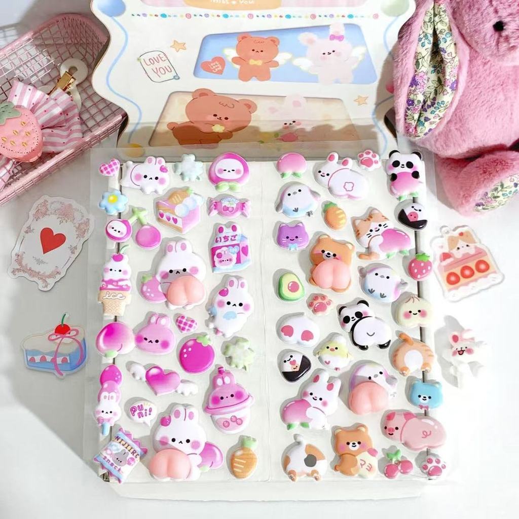 1 Sheet Puffy Bunny 3D Bubble  - огляд і ціна Craft Embellishment World